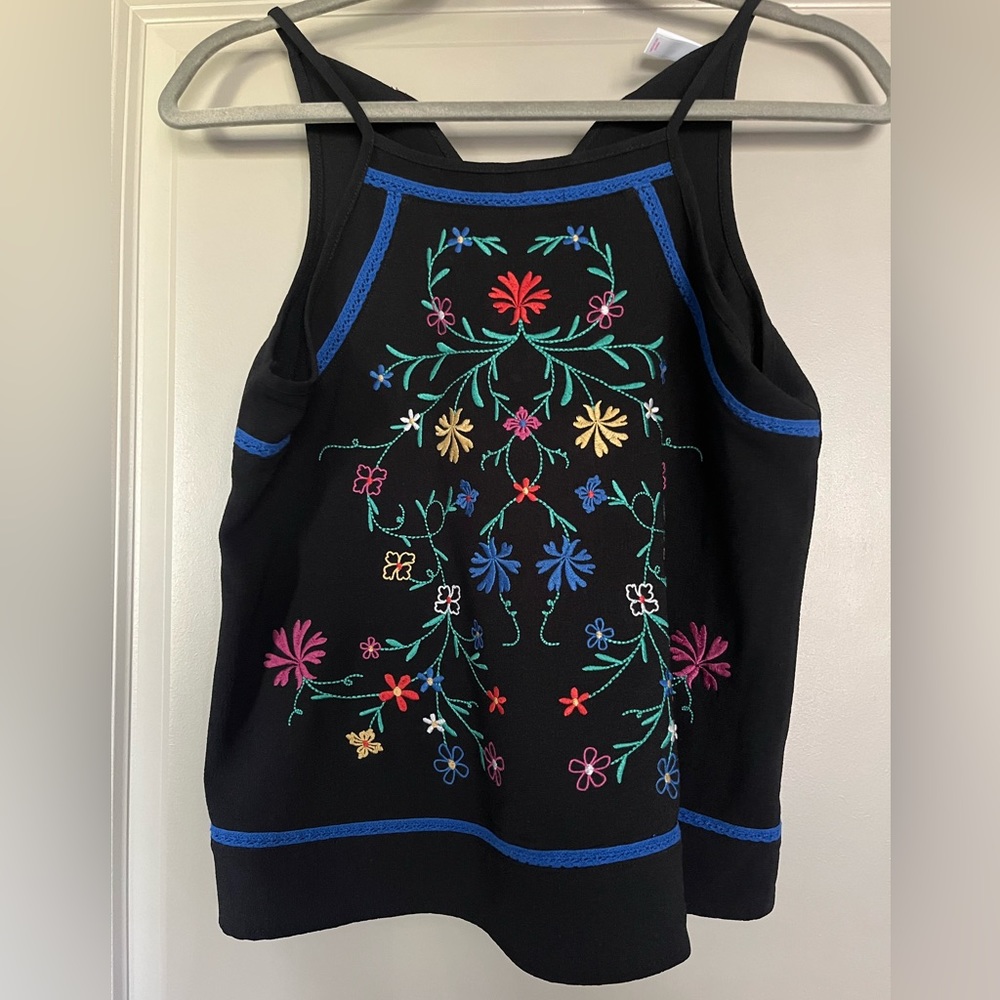 Floral halter top (matching set top)